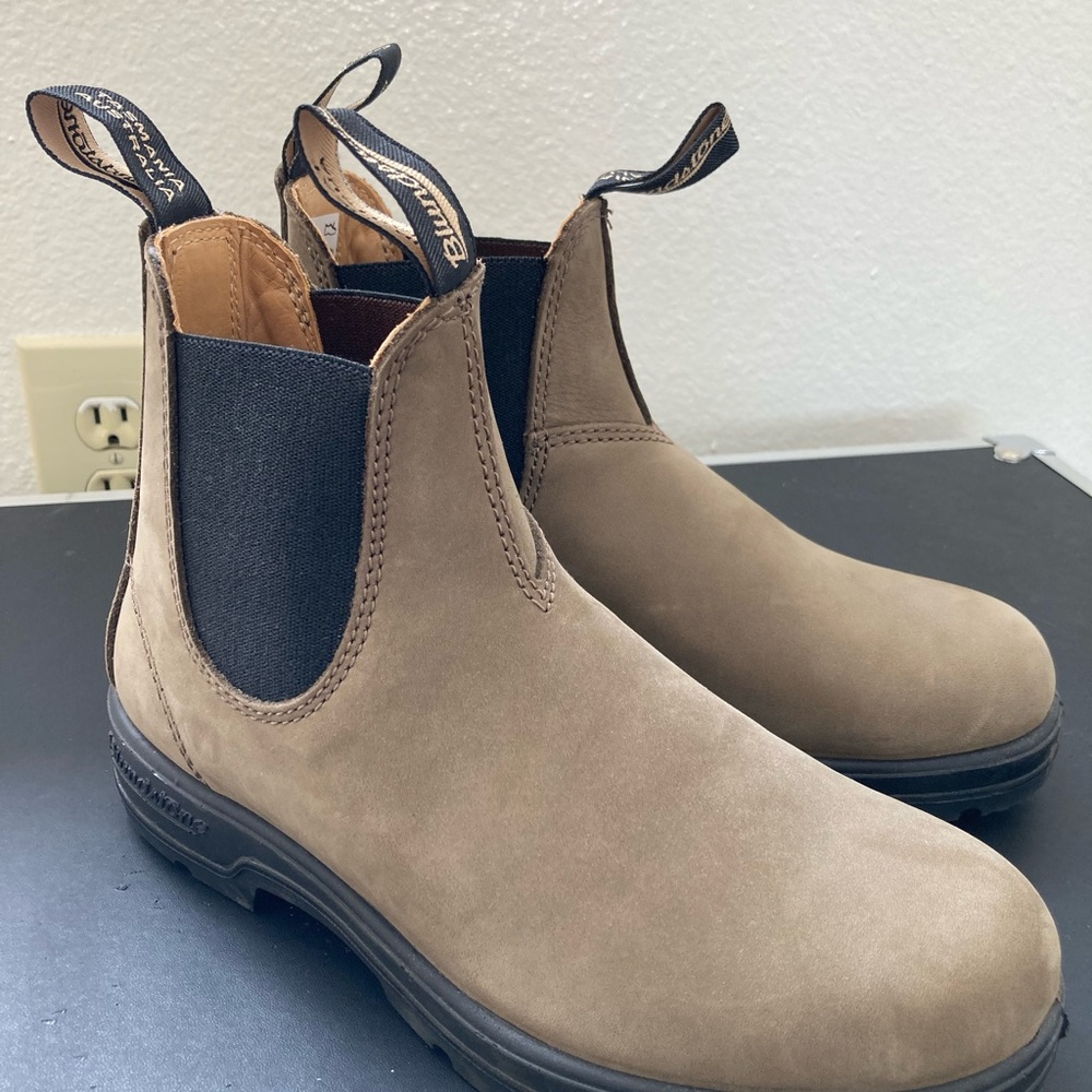 Blundstone Women’s Classics Series, Chelsea Boots-Stone Nubuck #1941
